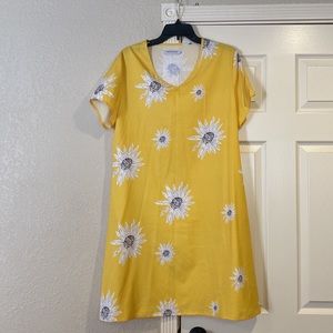 Miss look Yellow Dress Size xl